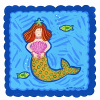 mermaid with shell