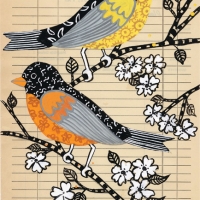 two-birds-on-vintage-