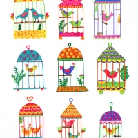 bird cages multi